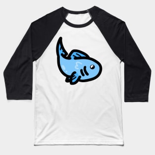 Cartoon Fish Baseball T-Shirt